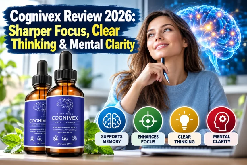 How Cognivex works: supports memory, enhances focus, clear thinking and mental clarity